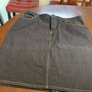 Denim skirt